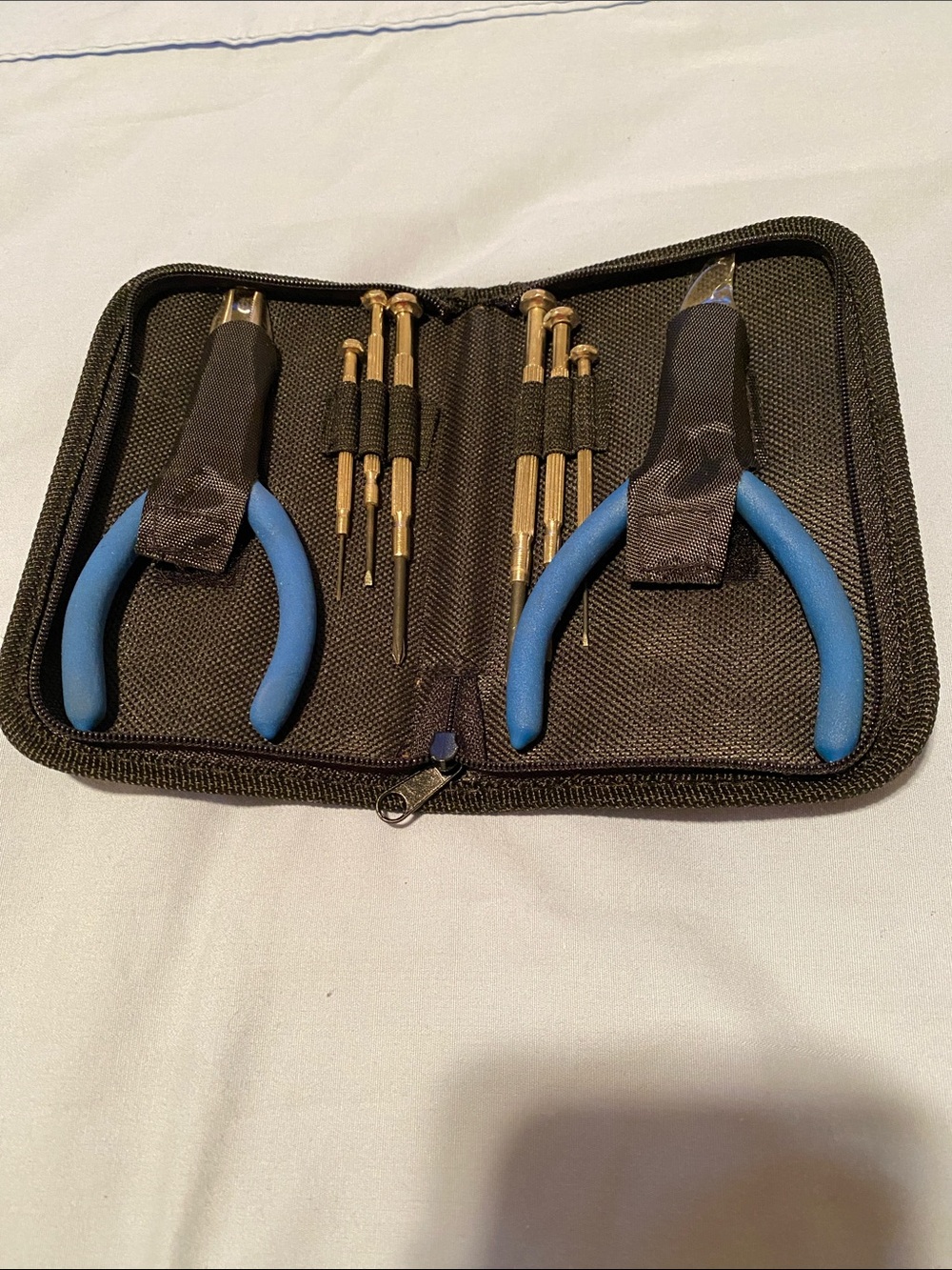 Precision  screw drivers& Pliers Kit - Blue